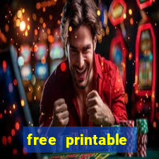 free printable christmas bingo cards